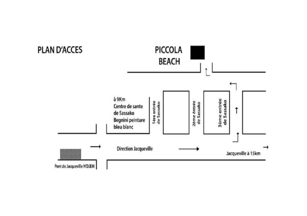 Piccola Beach Sassako Begniny Екстер'єр фото